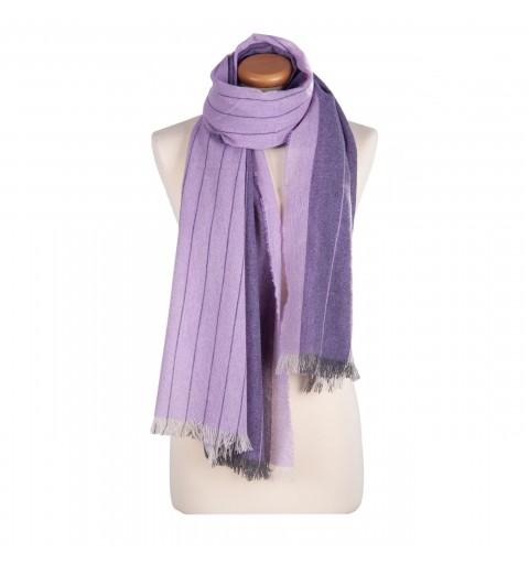 WOOL CASHMERE SHAWL CM 75X180