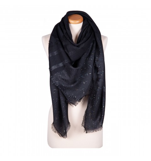 Foulard jacquard fiore